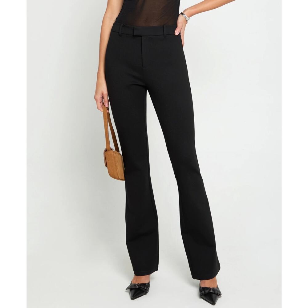New $122 Caara Dylan black slacks pants sz 2 - Picture 4 of 7